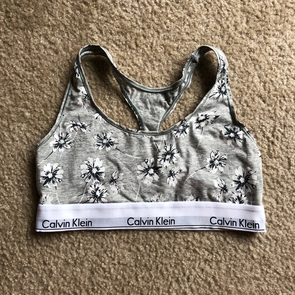 Calvin Klein Floral Bra